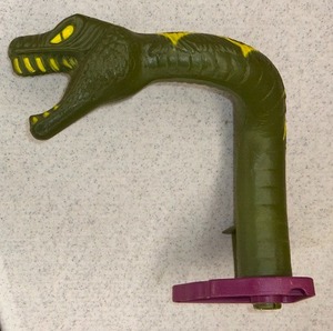 lot 95 image: Vintage Masters Of The Universe Snake Mountain Head Part MOTU Mattel 1983
