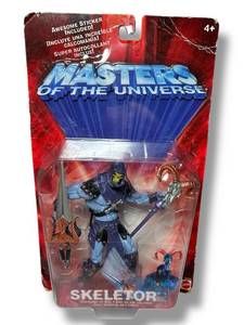 lot 102 image: Masters of the Universe Skeletor Action Figure - MOC 200X Series Mattel