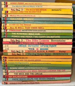 lot 165 image: Lot of Vintage Disney Book Club & Kids Hardcover Books Berenstain Bears