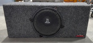 lot 167 image: JL Audio PowerWedge Subwoofer with Pioneer GM-X522 Amplifier  Complete Bass Package