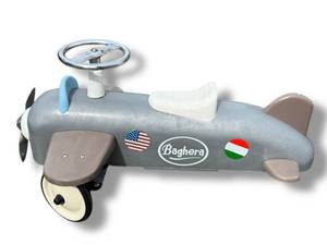 lot 185 image: BAGHERA SPEEDSTER AVION PLANE AEREO GIOCATTOLO CAVALCABILE RIDE ON TOY