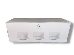 lot 188 image: Google WiFi Mesh System 3-Pack  Whole Home Coverage, Model AC1200 -2