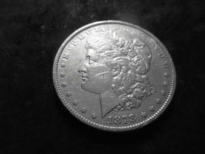 1878 3rd Reverse 1879 Silver Dollar
