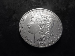 1879 S Morgan Silver Dollar
