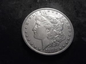 1880 Morgan Silver Dollar