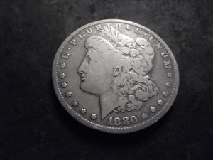 1880 CC Morgan Silver Dollar