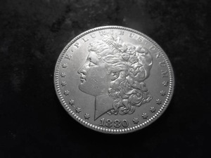 1880 O Morgan Silver Dollar