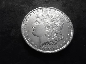 1882 Morgan Silver Dollar