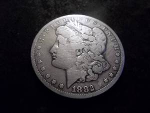 1882 CC Morgan Silver Dollar