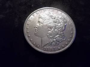 1883 Morgan Silver Dollar