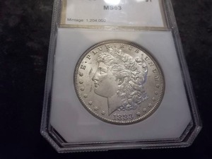 1883 CC Morgan Silver Dollar