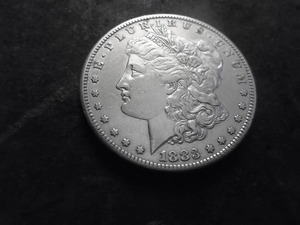 1883 S Morgan Silver Dollar
