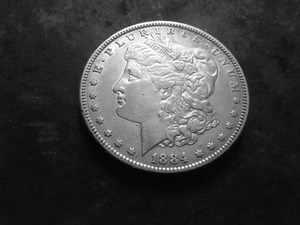 1884 Morgan Silver Dollar