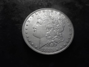 1885 Morgan Silver Dollar