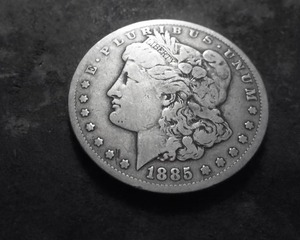 1885 CC Morgan Silver Dollar