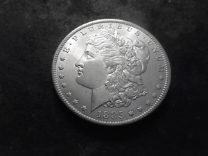 1885 O Morgan Silver Dollar