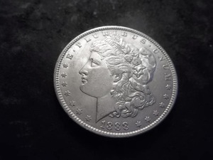 1888 Morgan Silver Dollar