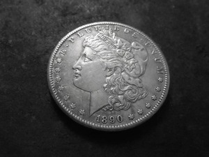 1890 S Morgan Silver Dollar