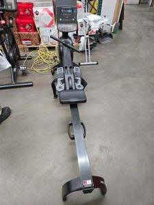 lot 2 image: ProForm Pro Trainer 500 Rower with 5 Display, Built-in Tablet Holder and Space Saver Design with iFIT capability New). Assembled