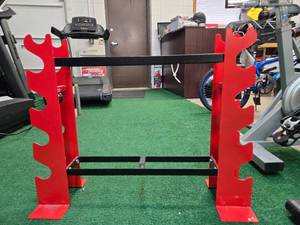 lot 27 image: Dumbbell and Kettlebell Rack ( Dual Function)