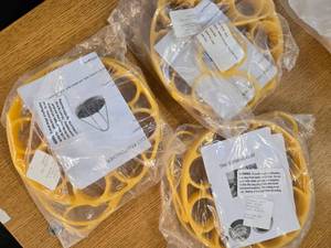 lot 50 image: Lot of 3 Silicone Egg Poachers (New)