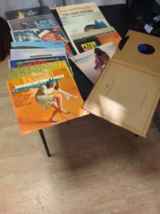 lot 11 image: Collection of 10 Vintage Vinyl Records - Various Artists and Genres