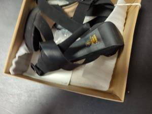 lot 18 image: Pair of Womens Strappy High Heels in Original Box