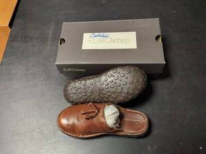 lot 42 image: Eurostep Mens Leather Clogs - Size 12