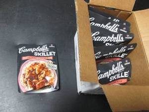 lot 81 image: Box of 6 Campbells Skillet Sesame Chicken Meal Kits