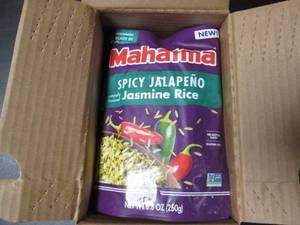 lot 88 image: Mahatma Spicy Jalapeo Jasmine Rice - 8.8 oz (Pack of 6)