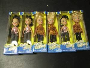 lot 102 image: Collection of 6 Sassy Tiffany Dolls in Original Packaging