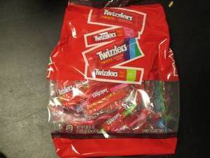 lot 108 image: Twizzlers Pull n Peel Candy - 36.55 oz Bag
