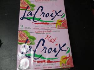 lot 119 image: Set of 2 Packs of La Croix Sparkling Water - Guava Flavor