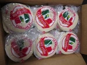 lot 133 image: Case of 12 Packs of White Corn Tortillas - Made in Mexico