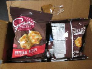 lot 140 image: Garretts Original Recipe Crisps - 7 Family Pack