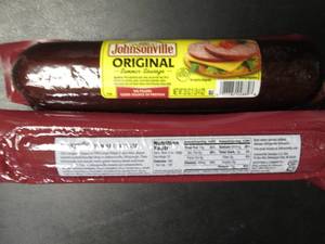 lot 160 image: 2 Johnsonville Original Summer Sausage 12 oz