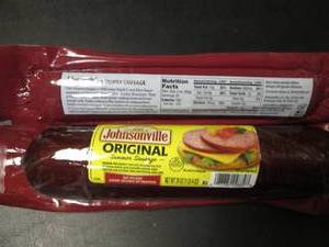 lot 167 image: 2 Johnsonville Original Summer Sausage - 12 oz