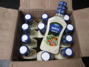 lot 174 image: Case of 12 Pampa Ranch Dressing & Dip 16 oz Bottles