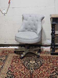 lot 67 image: Elegant Linon Home Swivel Office Chair