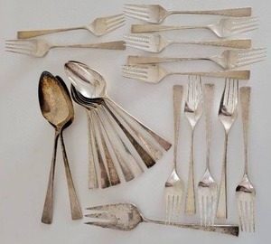 Reed & Barton Sterling Silver Flatware Service ~ Dimension Pattern * 1120g