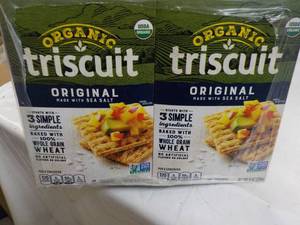 12 ct 9 oz boxes Triscuit Organic C...