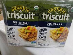 12 ct 9 oz boxes Triscuit Organic C...