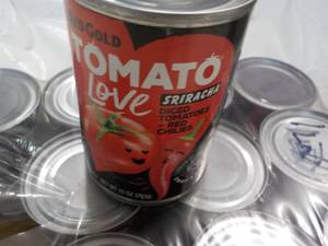 12 ct 10 oz cans Red Gold Tomato Lo...