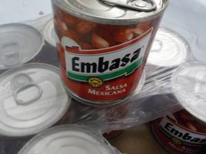 12 ct 7 oz cans Embasa Salsa Mexica...