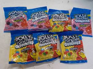 7 ct 5 oz bags Jolly Ranchers past...