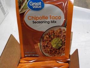 12 ct 1 oz pkgs Chipotle Taco Seaso...