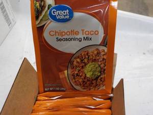 12 ct 1 oz pkgs Chipotle Taco Seaso...