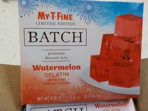 12 ct My-T-Fine Watermelon Gelatin-...
