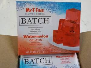 12 ct My-T-Fine Watermelon Gelatin-...