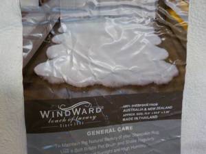 Windward 100% Sheepskin Rug 70.9 x ...